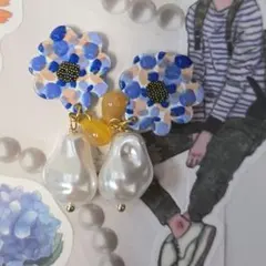 再販不可ハンドメイド　ピアス