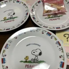 スヌーピーのお皿3つセット