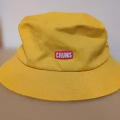 【試着のみ】CHUMS イエロー バケットハット 60cmのサムネイル
