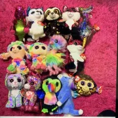 動物ぬいぐるみ ty 53体ぬいぐるみセット まとめ売り - メルカリ