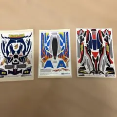 タミヤ ミニ四駆 ステッカーセット 3種