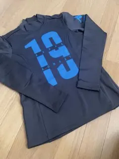 【送料込】Kappa 長袖ゴルフシャツ トレーナー 厚手 裏起毛 グレー 女性