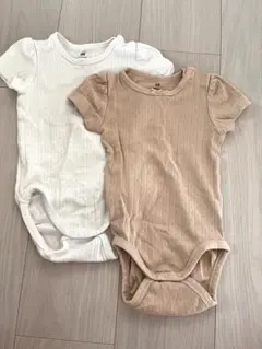 H&M ベビー ロンパース 2枚セット 80cmのサムネイル
