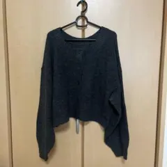 カーディガン　ボレロ丈