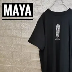 マヤ文明MAYA　美品スーベニアTシャツ黒M