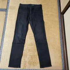 UNIQLO スキニーデニム 26 ブラック
