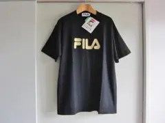 新品 未使用FILA ITALY ポロシャツ Tシャツ メンズゴールド刺繍タグ付