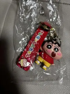 クレヨンしんちゃん ストラップ 立体3D ラバーキーホルダー 7~10cm大きめ