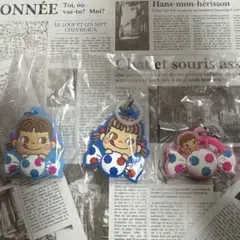 ペコちゃんサンリオぷっくりめじるしアクセサリー