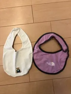 petit main & THE NORTH FACE スタイ2枚セット