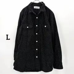 アーバンリサーチ 水玉 シャツ 長袖 L 綺麗め URBAN RESEARCH