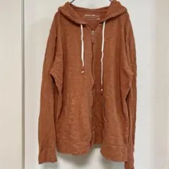Eddie Bauer エディーバウアー ジップアップパーカー オレンジ Lのサムネイル