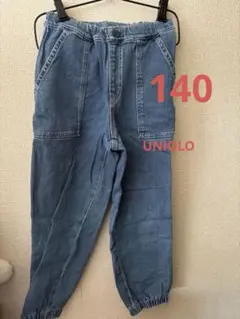 UNIQLO キッズ　ジーパン　140 ジーンズ　デニム