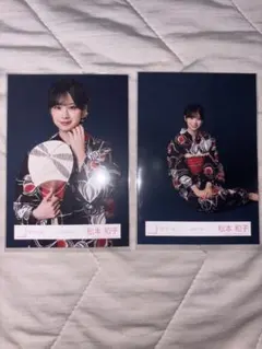 櫻坂46 2026 松本和子 浴衣写真 生写真 4種コンプ - メルカリ