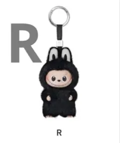 ラブブ labubu ぬいぐるみペンダント N-Z イニシャル　正規品　【r】