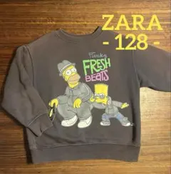 ZARA ザラ　シンプソンズ　スウェット　トレーナー　128