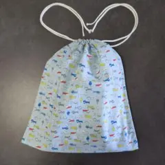 F686巾着袋大きめハンドメイド