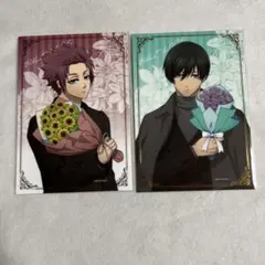 【未使用】ブルーロック 糸師冴 凛 ブロマイド バースデーフラワー【匿名配送】