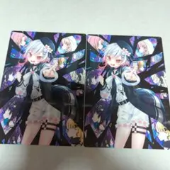 めろんぱーかー めろぱか ブロマイド 2月 そらねこセット L判 ②