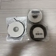 サテンリボン　ブラック　3mm 10mm