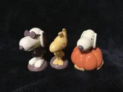PEANUTS ピーナッツ Shaky! スヌーピー ウッドストック 3種セット