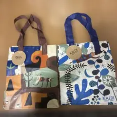 KALDI カルディ エコバッグ2枚セット