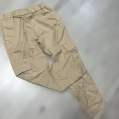 プチバトー カーゴパンツ ベージュ 140cm