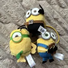 ユニバ　ミニオン　髪ゴム