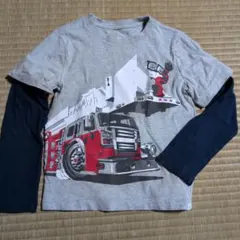 baby GAP 消防車プリント Tシャツ 5歳