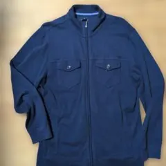 Brooks Brothers ネイビー ジップアップジャケット