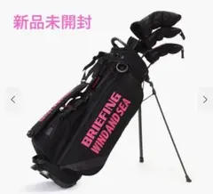 BRIEFING WINDANDSEA 限定キャディバッグ SAX 本日限り！ 今一番アツいゴルフギア」ブリーフィング ゴルフがウィン
