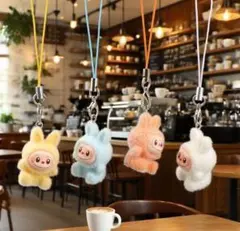 LABUBU ラブブ　ぬいぐるみキーホルダー 8個セットH