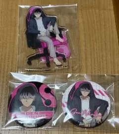 怪獣8号 鳴海弦 全巻購入特典 アクスタ & 缶バッジ2個【新品】