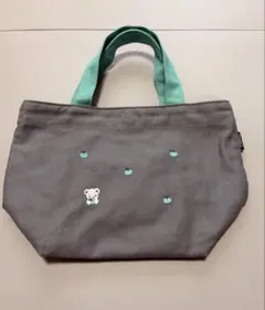 《現行品・美品》familiar ファミリア 刺繍トートバッグ ミニバッグ