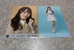 ≒JOY ニアジョイ 逢田珠里依 生写真 2枚セット