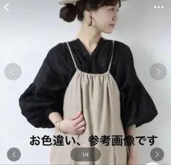 JOURNAL STANDARD リネンブラウス ホワイト 麻 バルーンスリーブ