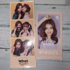 TWICE サナ ジヒョ What is Love? ステッカー シール