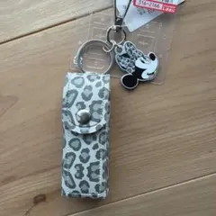 しまむらディズニー ミニー ヒョウ柄リップケース