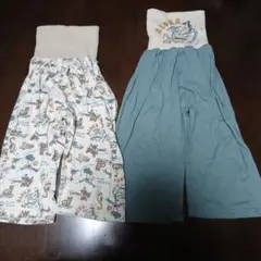 130サイズ 腹巻きパジャマパンツ2点セット