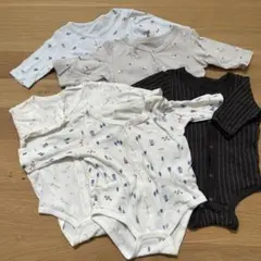 ベビー肌着 5着セット コットン 長袖　70センチ