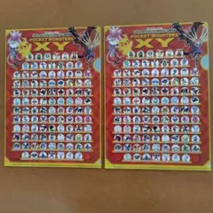 ポケモンクリアファイル2014年版２枚セット