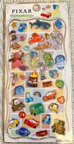 プチドロップステッカー　ピクサー　ディズニー　カーズ　ニモ