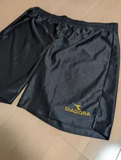 DIADORA ディアドラ サッカー プラクティスパンツ ハーフパンツ黒 L相当のサムネイル