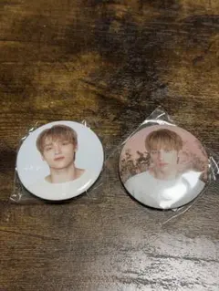 txt ガチャガチャ　ガチャガチャ　ヒュニンカイ　缶バッジ