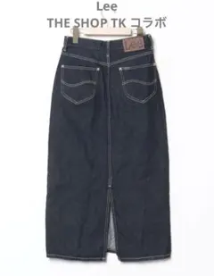 ★美品★ Lee（THE SHOP TKコラボ）ダークデニム タイトスカート Mのサムネイル