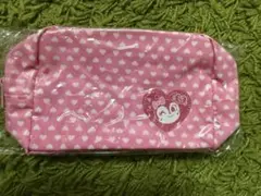 【アンパンマンミュージアム限定】☆ドキンちゃん　ハート柄　ポーチ☆小物入れ　化粧