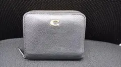 お*ゆ様 美品　コーチ　ビルフォールド ウォレット・カラーブロック　ラウンドジッ