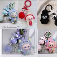 ラブブ　キャラクターキーホルダー5点セット