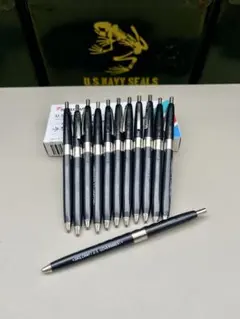 米軍放出未使用品SKILCRAFT ボールペン 黒 12本入り1箱