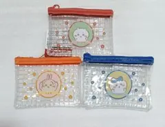 ちいかわ キャンドゥ ミニメッシュポーチ 2 ハチワレ うさぎ 3個セット